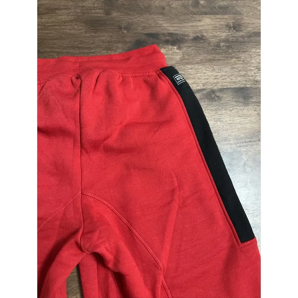 Vintage Y2K Phat Farm Baggy Long‎ Shorts Size Medium Red Pockets Sweat Shorts